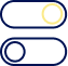 Easy switch between standard and flavoured product icon