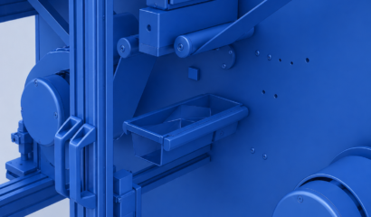 I-RWM - Intelligent Rewind Mentholator machine close up