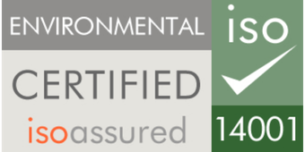 ISO Assured 14001 Environmental Certified logo SPI Developments ISO Logo