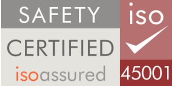 ISO Assured 45001 Environmental Certified logo SPI Developments ISO Logo