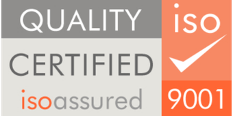 ISO Assured 9001 Certified logo SPI Developments ISO Logo