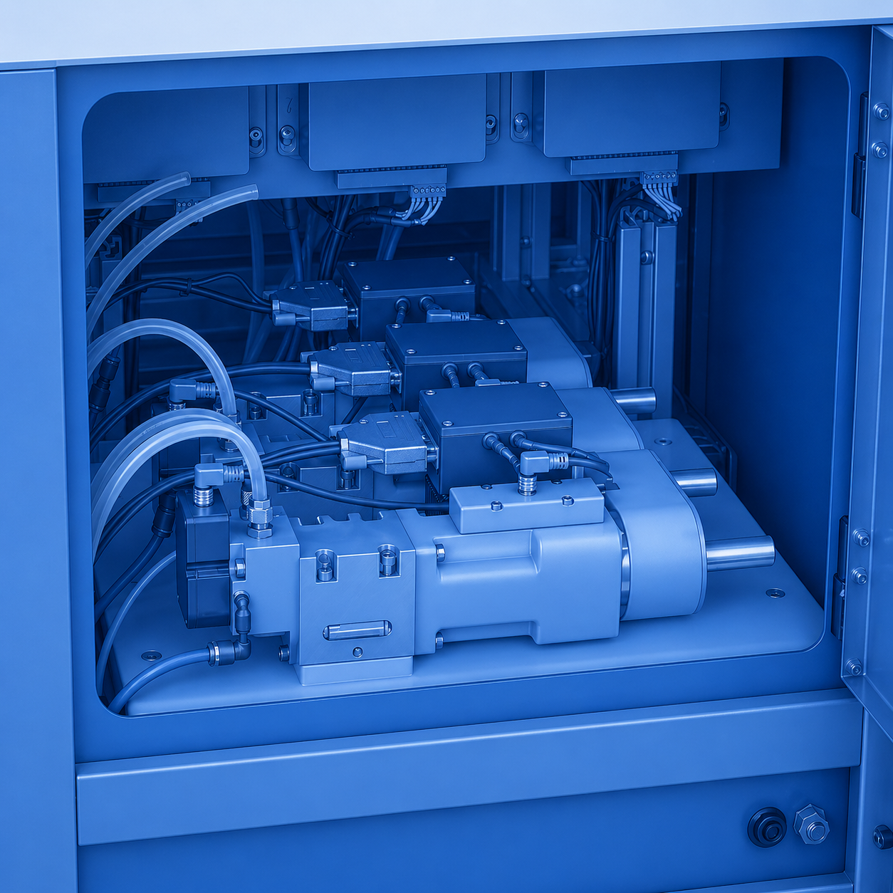 Liquid Mixing Systems blue 1