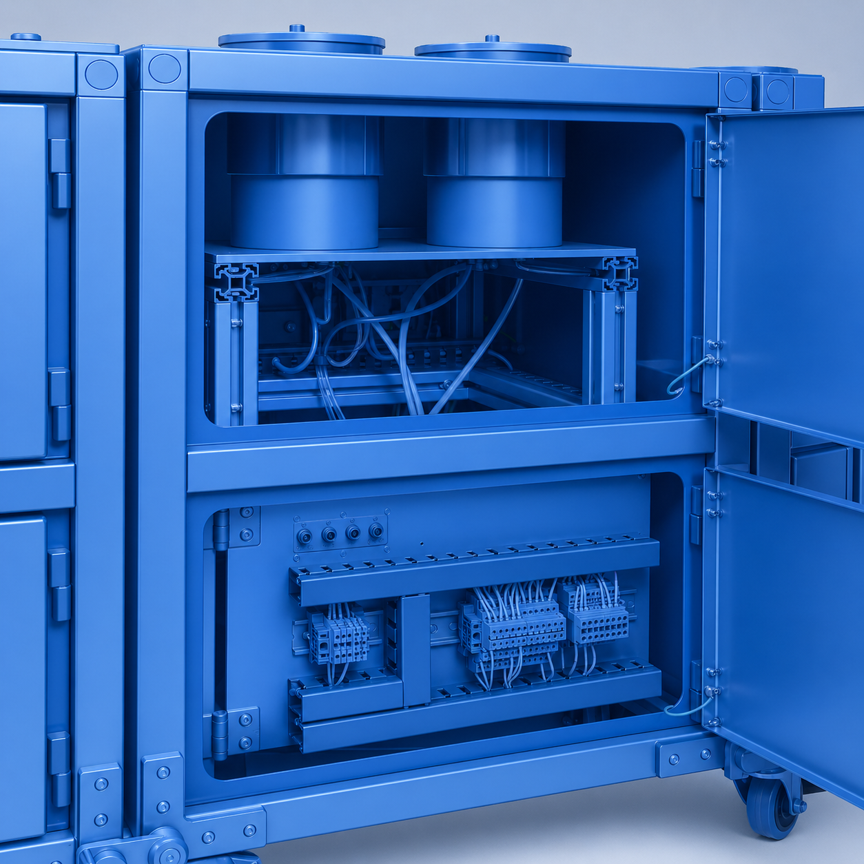 Liquid Mixing Systems blue 4