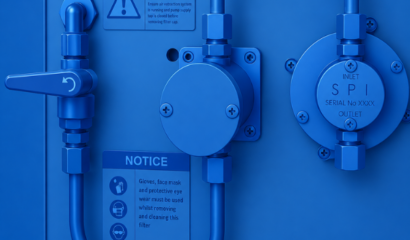Rewind systems machinery product image blue