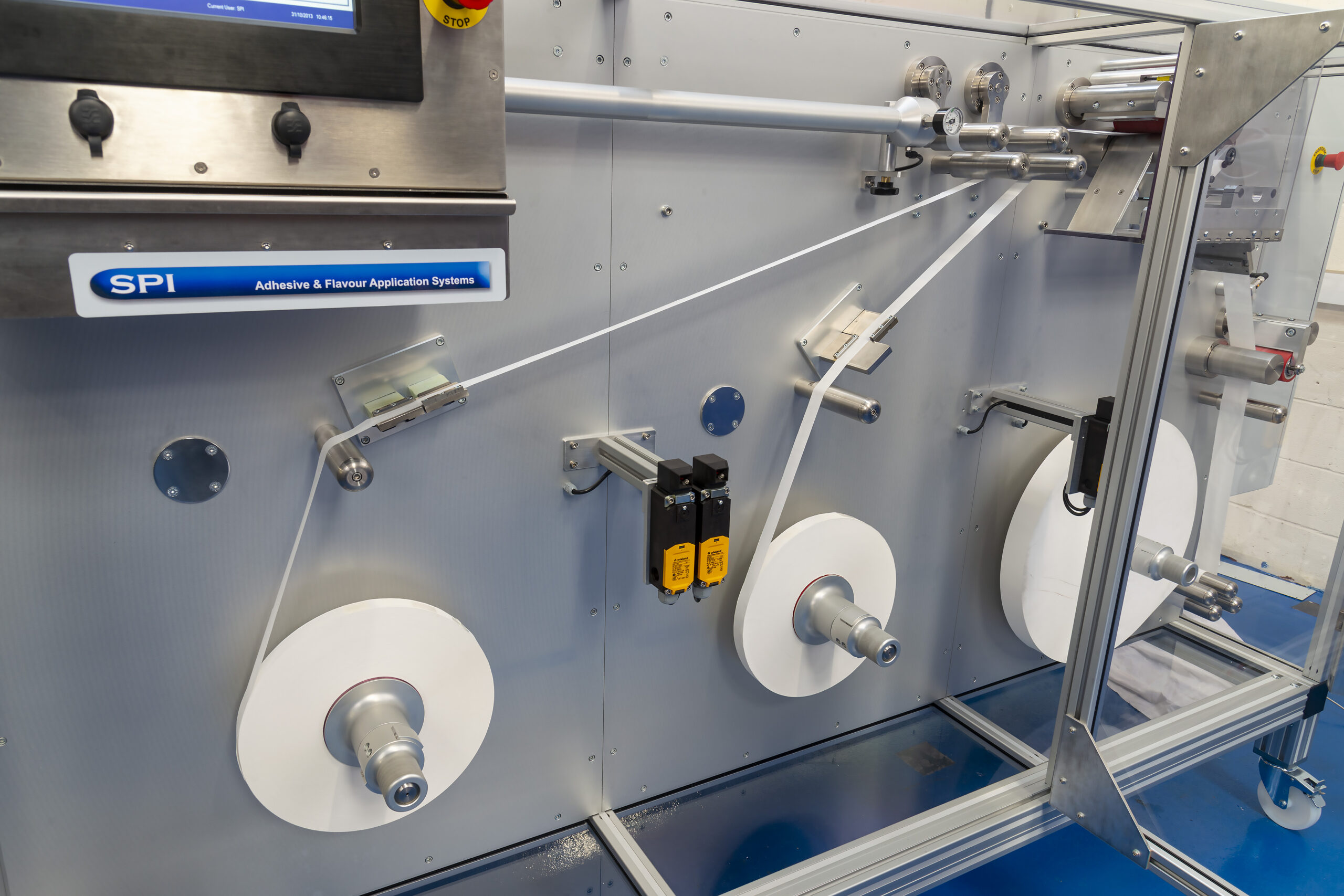 Slitting machine bobbins